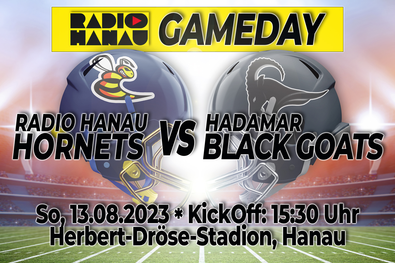 Auftakt zum Heimspiel-Trio – hanauhornets.de