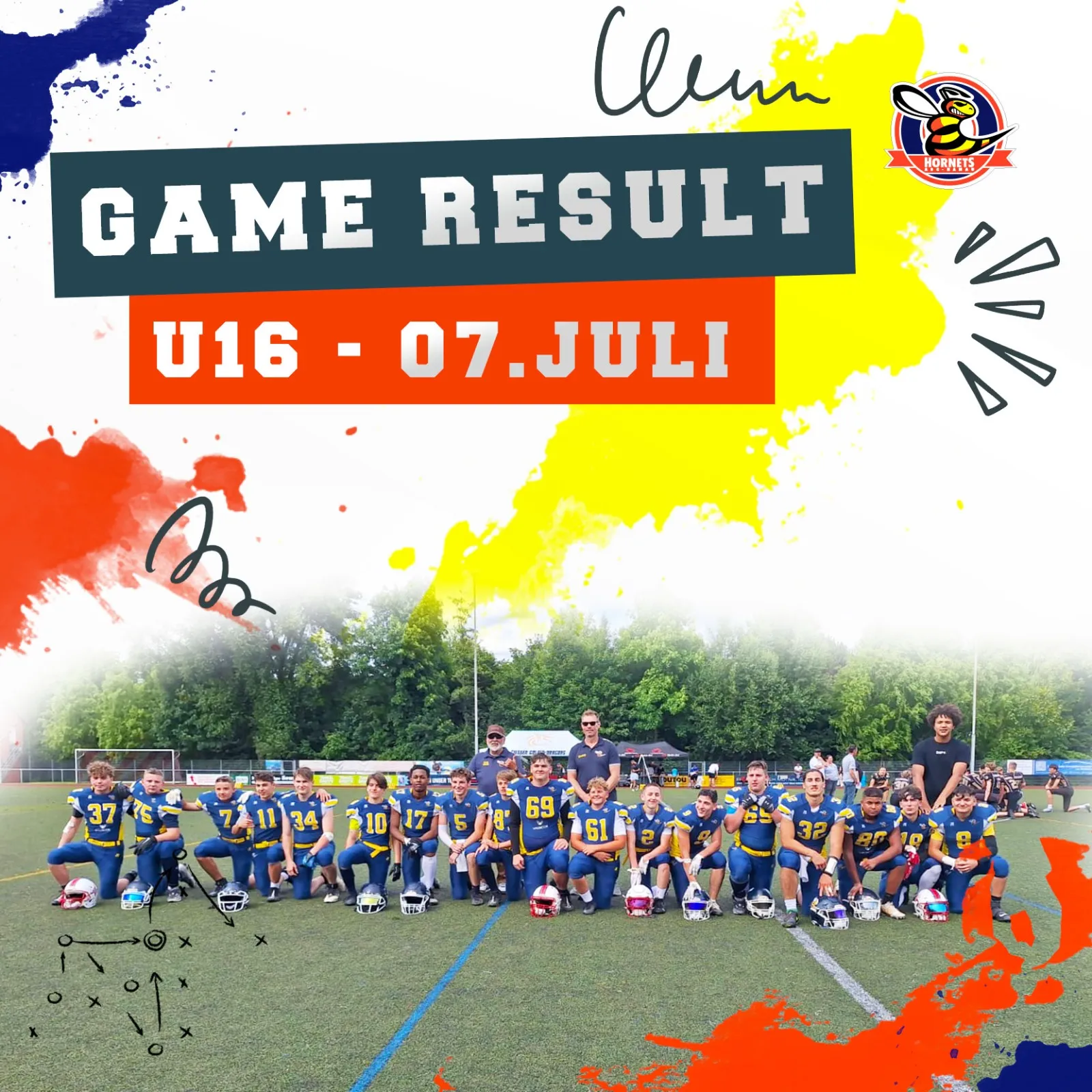 Game Result - U16 - 07. Juli